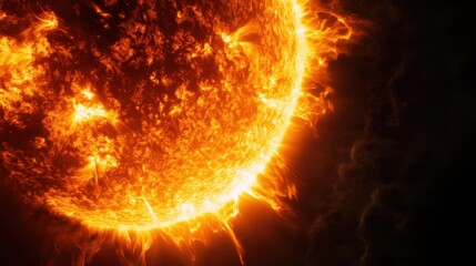 Dynamic Sun Surface Solar Flares and Cosmic Energy Exploration