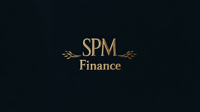 create a logo for finance company name. "SPM Finance"