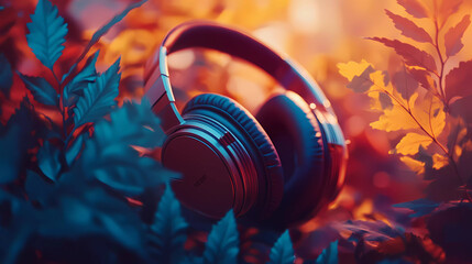 Lo-Fi music picture The background that goes well with the lo-fi music genre Generative AI	
