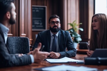 Finnish cybersecurity lawyers working on AI data privacy laws, Helsinki, Finland.