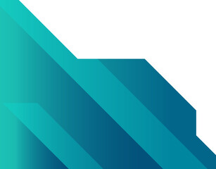 Modern Geometric Corner 