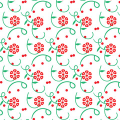 seamless floral pattern