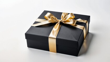 Gift box with curled ribbon decoration