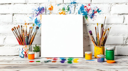 Blank Canvas, Art Supplies, Studio