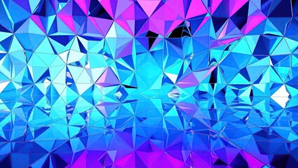 Obraz premium intricate details of the geometric shapes and their interactions with light