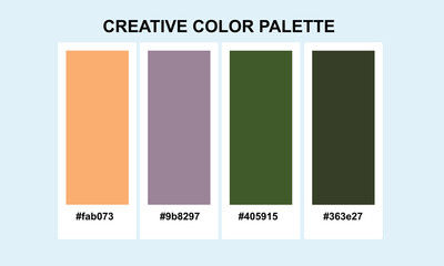 Color Pantone. color palette for fashion designers, business, and paints