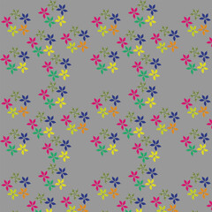 confetti on white background