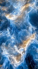 Obraz premium Abstract Texture of Ocean Waves