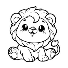 a illlustration of lion