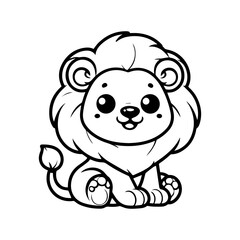 a illlustration of lion