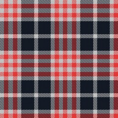 Fototapeta premium Seamless Tartan Digital Paper for Scrapbooks and crafts