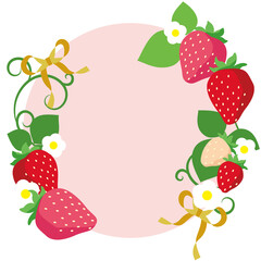 苺の背景素材3