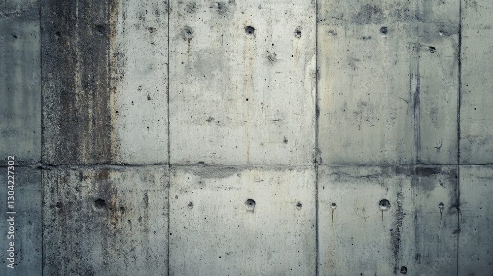 Poster a rough-textured concrete wall with weathered surfaces and subtle, intricate details, creating a str