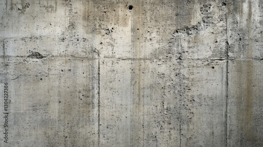 Poster A rough-textured concrete wall with weathered surfaces and subtle, intricate details, creating a strong, industrial aesthetic