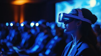 Immersive Virtual Reality Experience at a Tech Conference