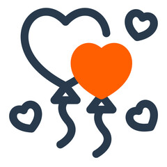 Heart Balloons for Mother’s Day Celebration