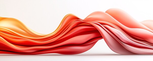 Obraz premium Flaming gradient of deep reds, oranges, and hints of yellow, evoking the essence of fire and passion, high-energy and dramatic, cinematic lighting, smooth blending, captivating abstract art