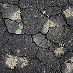 A natural soil surface with small rocks, organic matter, and slightly damp earth, showing a rough and uneven texture.