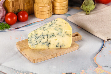Dor blue cheese with mold