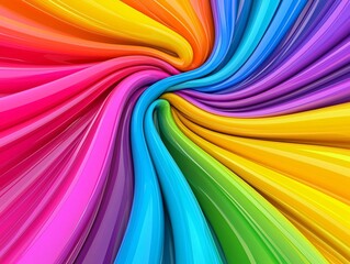 Naklejka premium psychedelic gradient explosion, trippy neon color flow, retro-futuristic energy, vivid swirling transitions, hypnotic visuals, mind-bending aesthetic, abstract chaos, electric vibrancy, mesmerizing