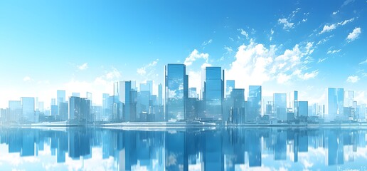 abstract blue background