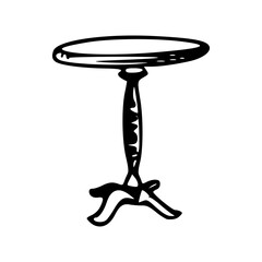 table vector drawing
