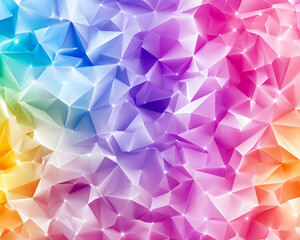 Obraz premium Colorful, Abstract Geometric Pattern