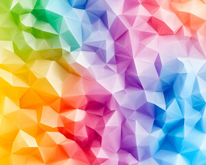 Obraz premium Colorful Polygonal Abstract Background