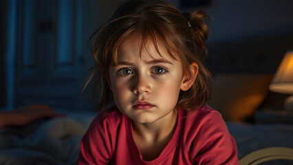Portrait of a little girl