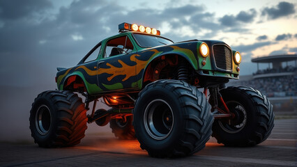 Big foot off road vehicle