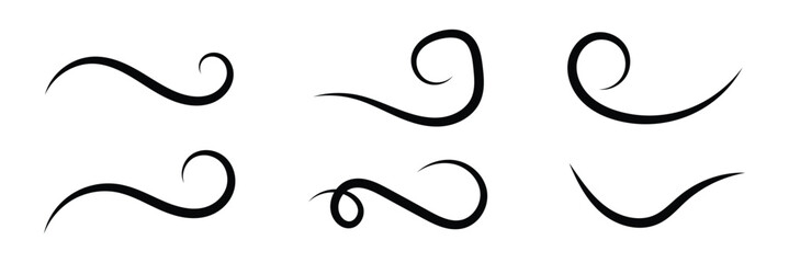 Tail Swoosh Baseball flat Sign, Typography font curve tail, font swoosh tail ornamental vector, text ornaments football or athletics tail, ornamental swash underline Swirl black colour in eps 10.