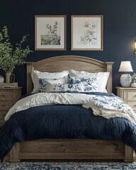 Vintage Farmhouse Bedroom – Cozy & Timeless Elegance