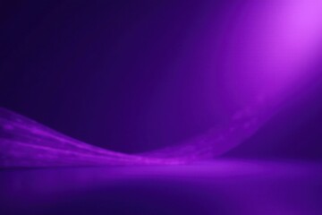 Fototapeta premium Abstract Purple Swirl with Glowing Light Effect, Ideal for Backgrounds and Designs