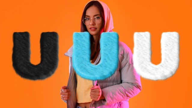 Letter U