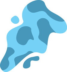 Liquid Splash Design Element Set