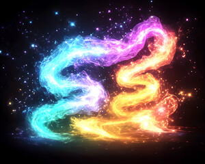 Spectral Fire Twists in Cosmic Dust