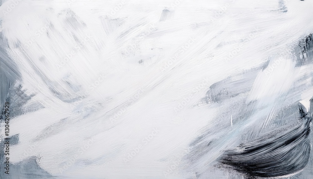 Poster textured abstract black and white brushstroke composition with dynamic contrast for modern background and artistic design

