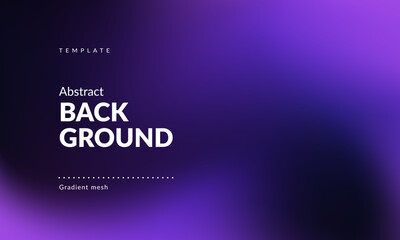 Abstract liquid background. Gradient mesh. Effect blend dark color. Blurred fluid colorful mix. Modern design template for web cover, ad banner, social media, header, presentation. Vector image EPS