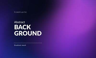 Abstract liquid background. Gradient mesh. Effect blend dark color. Blurred fluid colorful mix. Modern design template for web cover, ad banner, social media, header, presentation. Vector image EPS