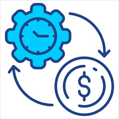 Effectiveness Simple Icon Vector Illustration Concept