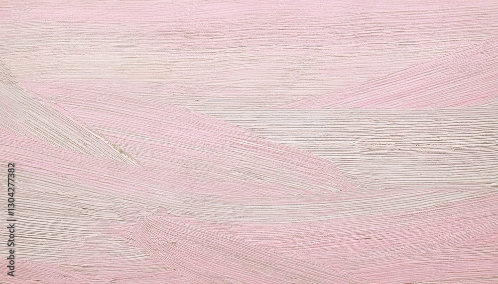 Poster textured pink plaster background with wavy relief pattern, soft pastel stucco surface for modern int