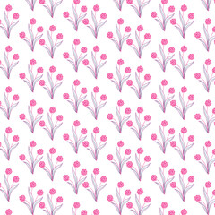 seamless pattern with hearts