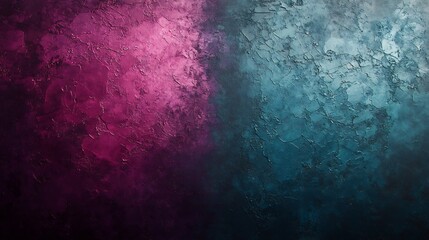 Fototapeta premium Abstract Pink Teal Texture Dramatic Lighting. AI Generated
