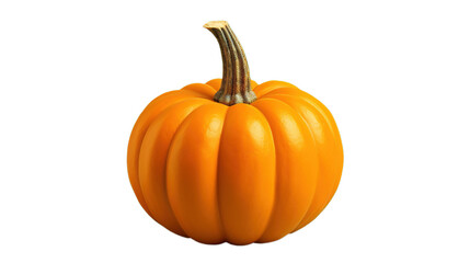 Obraz premium Cute Seasonal Pumpkin Isolated on PNG – Cozy Fall & Festive Charm 