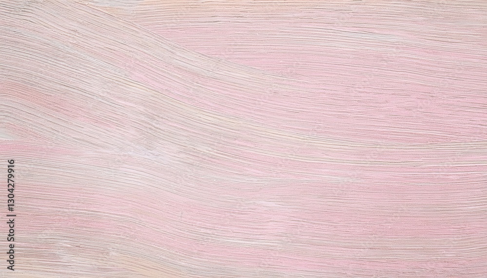 Poster textured pink plaster background with wavy relief pattern, soft pastel stucco surface for modern int