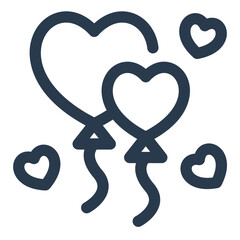 Heart Balloons for Mother’s Day Celebration