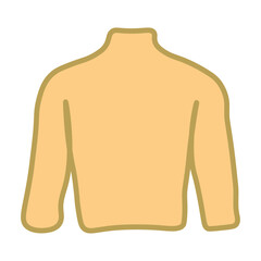 human back illustration
