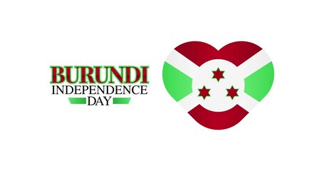 burundi independence day motion video, ideal for burundi independence day celebration