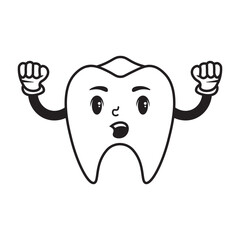 Cartoon Teeth Icon