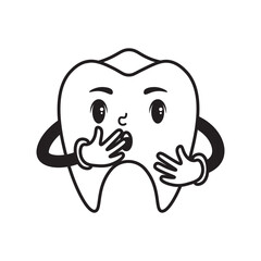 Cartoon Teeth Icon